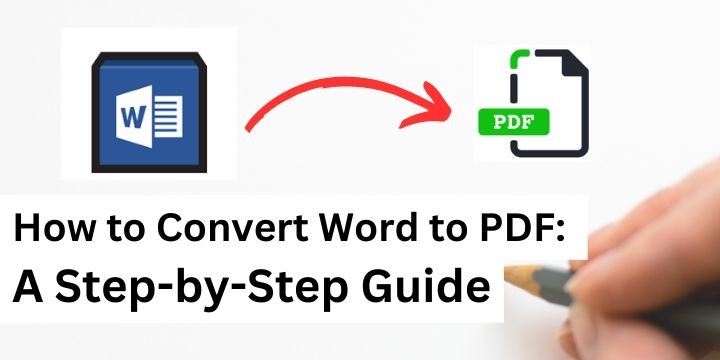 How to Convert Word to PDF