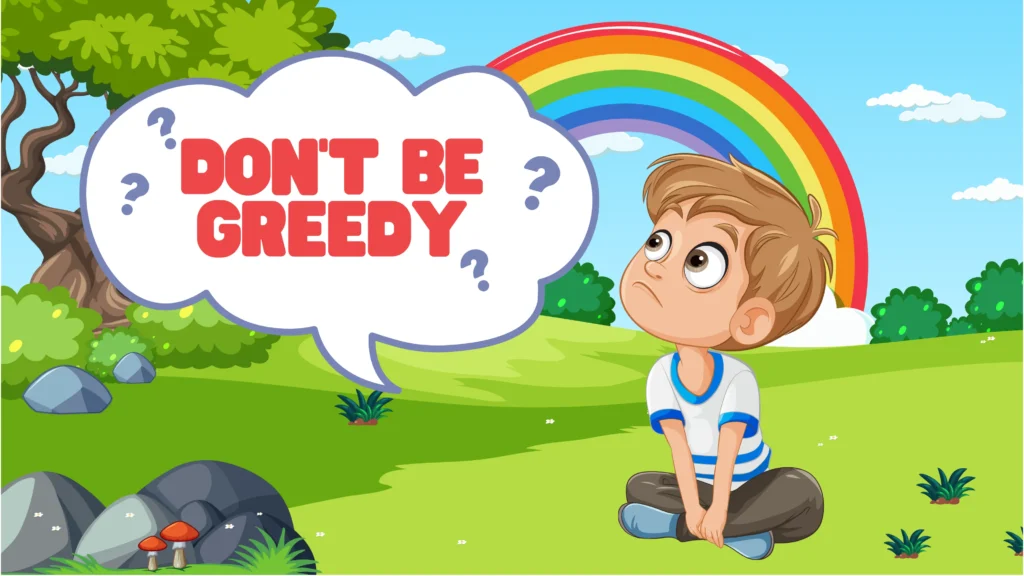 DON'T BE GREEDY